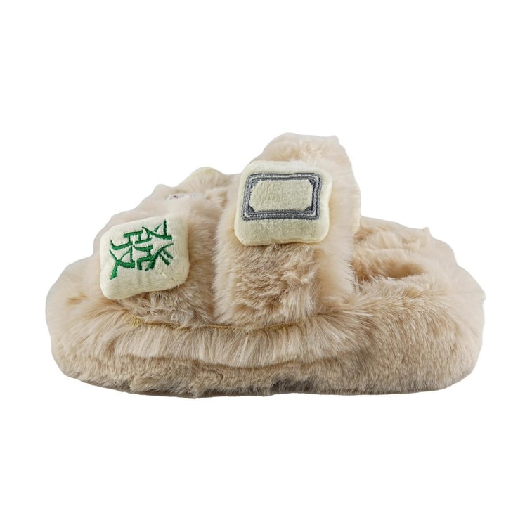 Slippers FF9-83 Mahjong Plush Beige 36-37 3