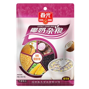 【中國直郵】 春光 椰奶雜糧海南特產五穀雜糧早餐含20.5%椰漿 香芋味*1