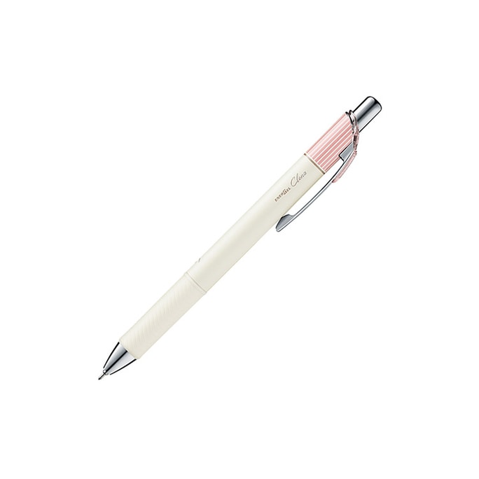 【日本直邮】Pentel派通 条纹限定速干黑芯中性笔 0.5mm 粉色