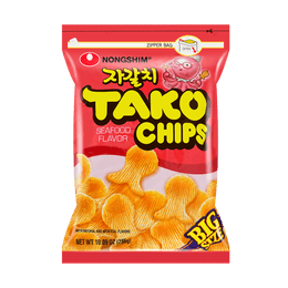 Octopus Flavored Tako Chips Family Pack 286g