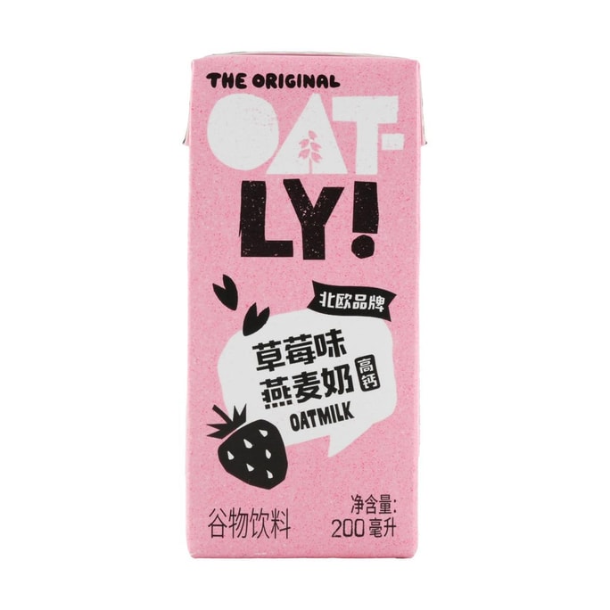 Strawberry Flavored Oat Milk 6.76 fl oz