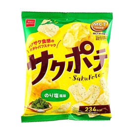 日本OYATSU 海苔盐味薯片 48g【使用MCT油】