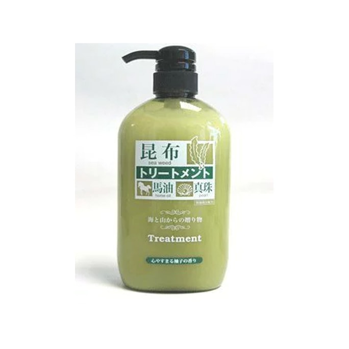 애니마토 다시마 말 오일 펄 유자 컨디셔너 600ml
