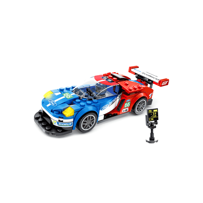 GT Super Sports Car Building Blocks Model Toy for Kids