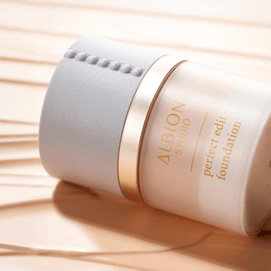 日本ALBION澳尔滨 STUDIO完美无暇粉底液 高遮瑕润泽奶油肌粉霜 水润透亮养肤 SPF23 / PA+++ 30g #010 米白色