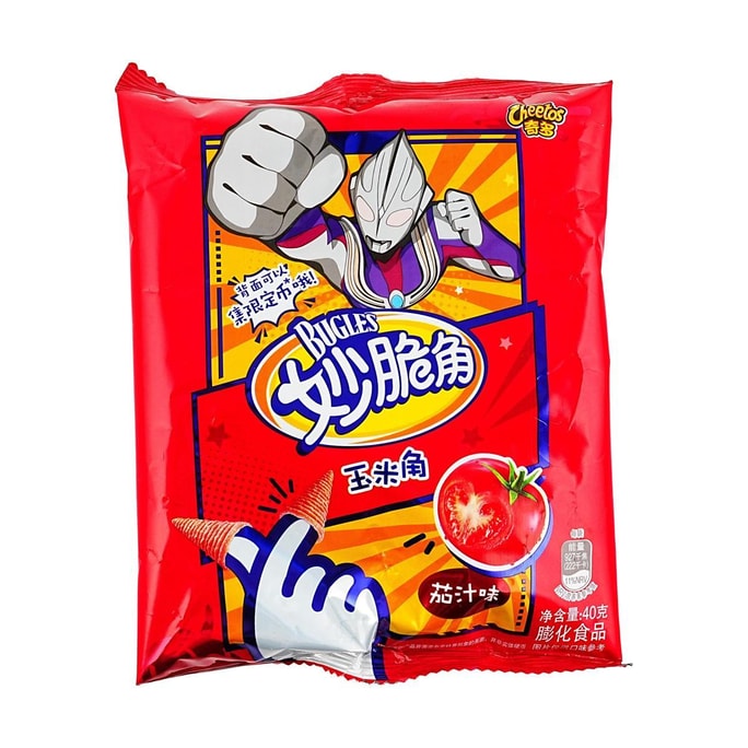 大陆版CHEETOS奇多 妙脆角玉米角 浓香茄汁肉酱味 40g