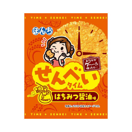 Senbei Time Series, Honey Soy Sauce Senbei, 1 piece