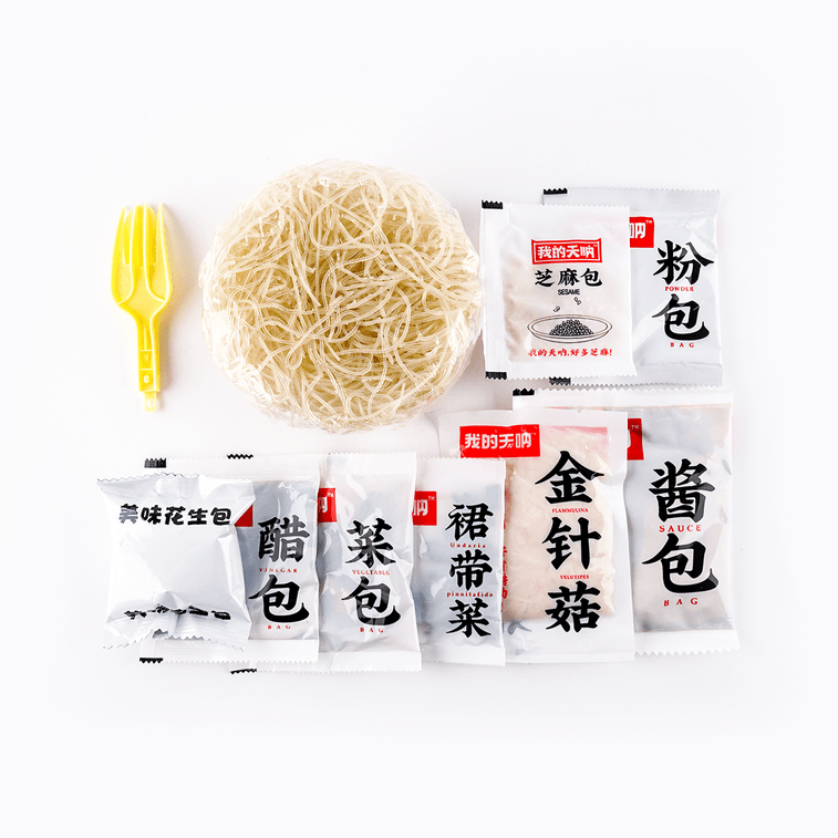 【抖音小红书爆款】我的天呐 酸辣粉 即食米线 135g 11