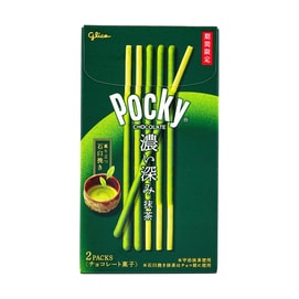 Pocky Rich Matcha Chocolate Biscuit Sticks, 3.13 oz