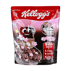 Chocolate Marshmallow Multigrain Cereal, 14.11 oz【5 Grains·12 Vitamins·High Calcium】