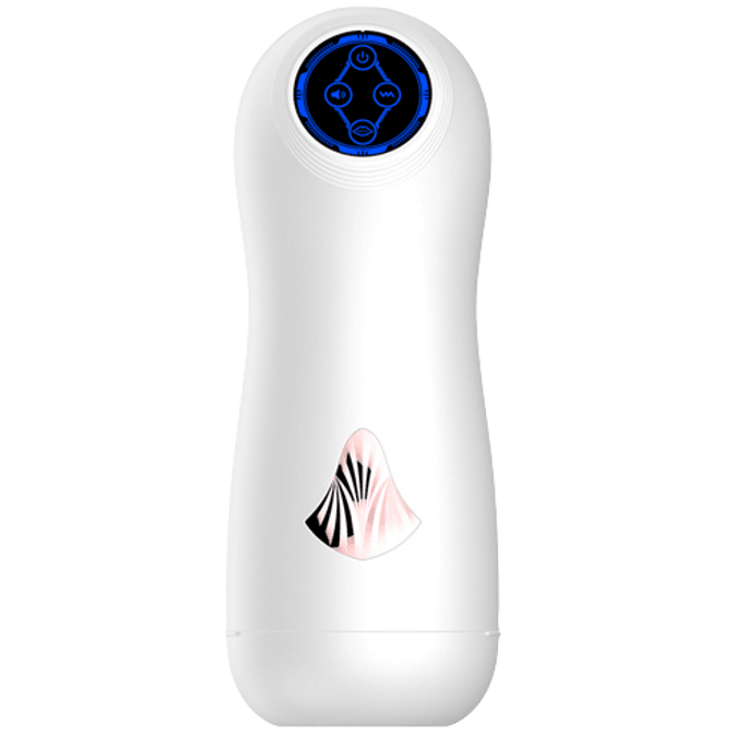 【中国直送】secwell Qiaran International Girlfriends Sucking Aircraft Cup Intelligent Vibration White Model Adult Products