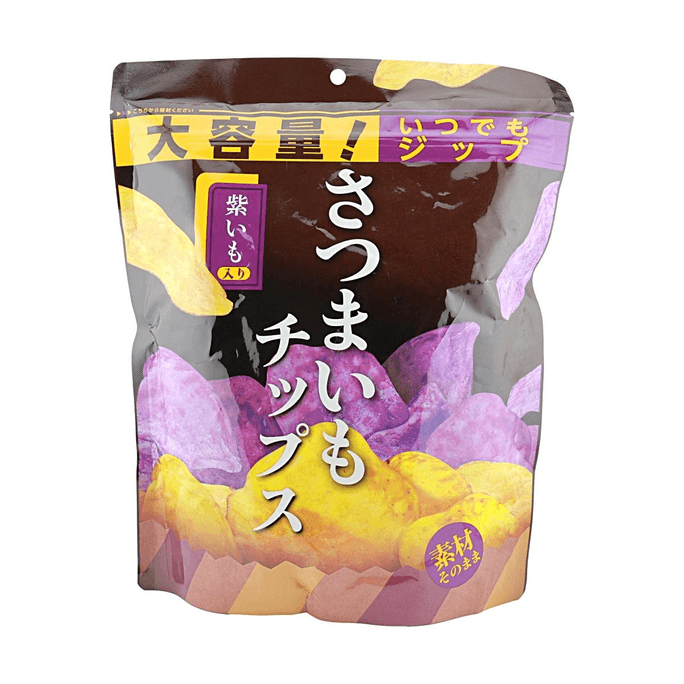 日本 MUJI無印良品 紫薯混合紅薯片 150g【素材原味】【拉鏈封口】