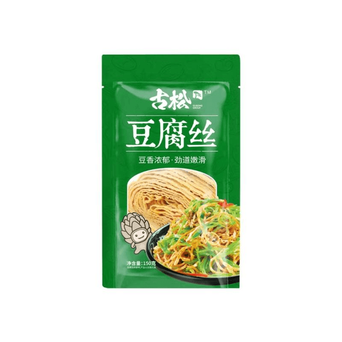 古松 豆制品豆腐丝干货火锅凉拌食材素食食材150g*1袋