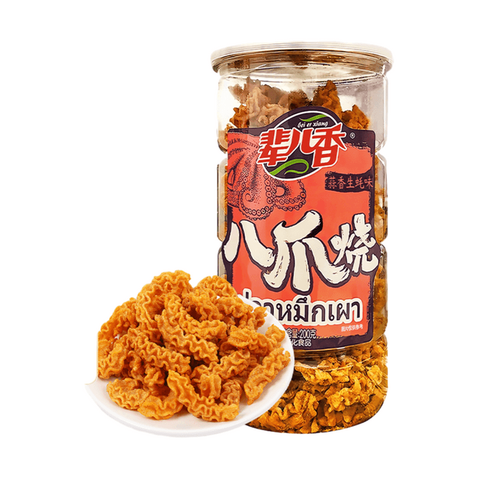 Octopus Crisp (Garlic Oyster Flavor) 200g