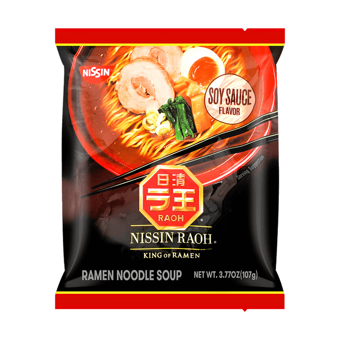 Japanese Ramen Noodle Soup Soy Sauce Flavor 107g
