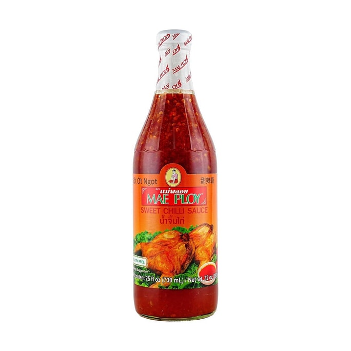 泰国MAE PLOy 甜辣酱 香甜辣椒酱 730ml【炸鸡沙拉蘸酱】
