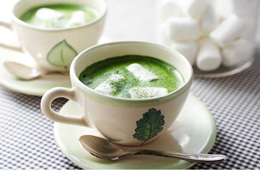 【日本直郵】 日本 伊藤久右衛門 京都抹茶老舖 宇治抹茶 卡布奇諾味 沖泡方便 獨立包裝 5條入 60g