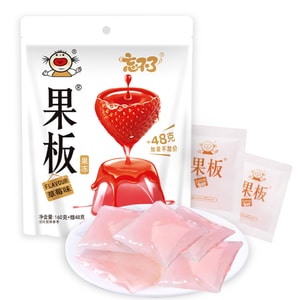 【一口愛上】樂逍遙 果板 草莓味 208g 【解饞必備】