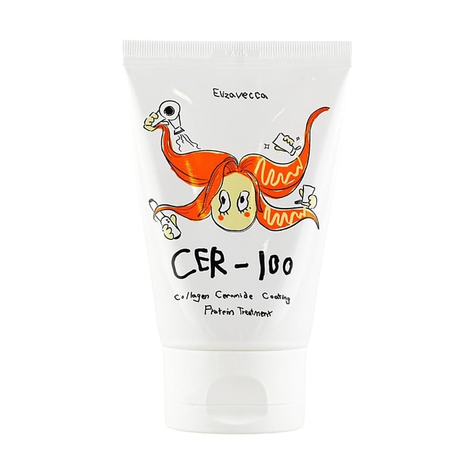 CER-100 Collagen Ceramide Coating Protein Hair Treatment, 3.38 fl.oz
