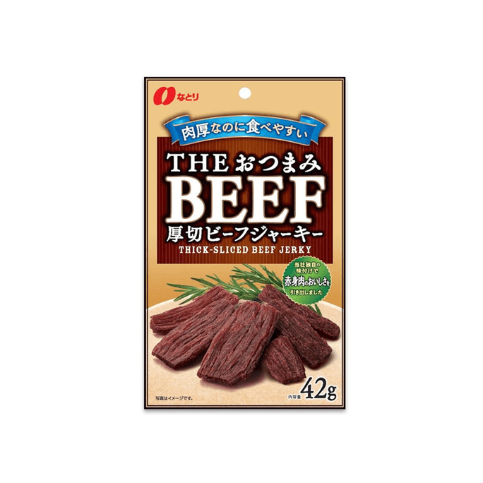 Popular Japanese Drama Snack Thick Cut Beef Jerky 38g