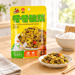 毛哥 香香酸菜 60g【清新酸爽】【爆下饭榨菜咸菜】