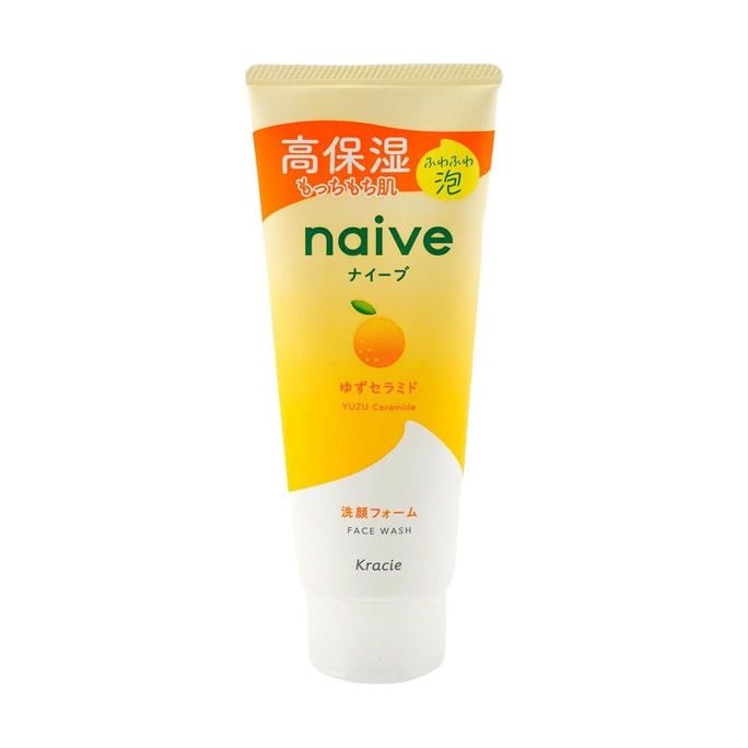 NAIVE Facial Cleansing Foam  #Yuzu Ceramide 130g