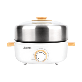Aroma 高端火锅烤肉多功能料理锅 AMC-130 2.5L【全美超低价】【涮烤双全】