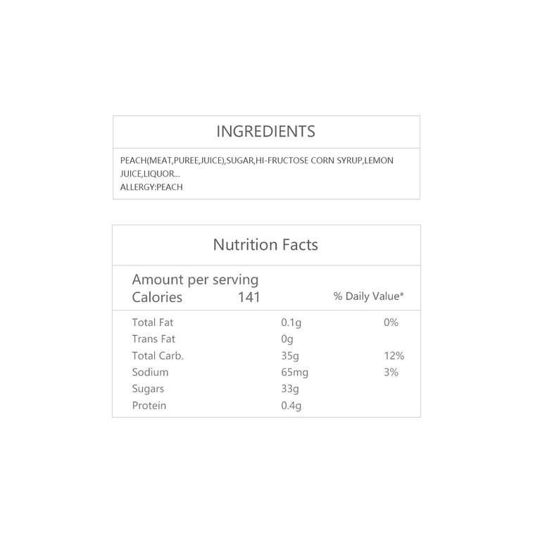 たらみ ゼリーデザート ピーチ味 210g 10