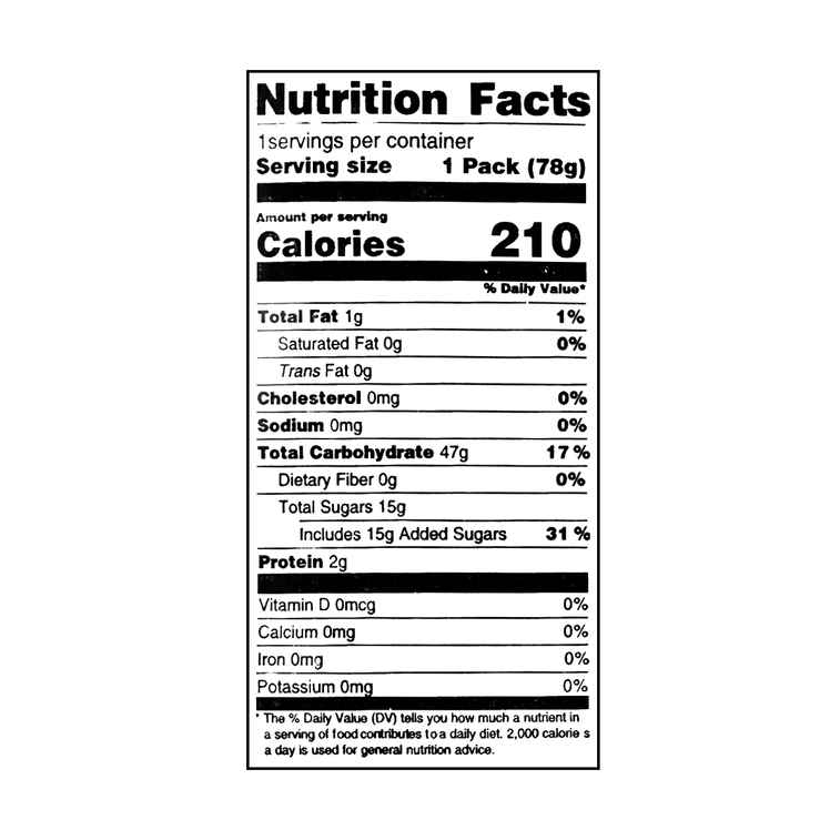 작은 보라색 고구마 케이크, 2.75oz 5