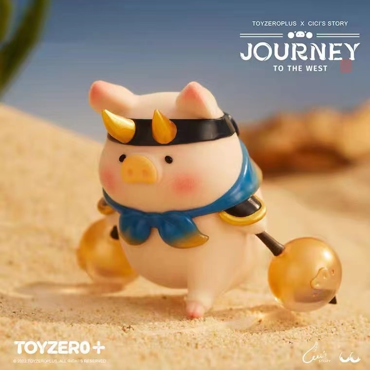 中国直送】52TOYS 豚の缶詰 ルルと西遊記シリーズ ブラインドボックス