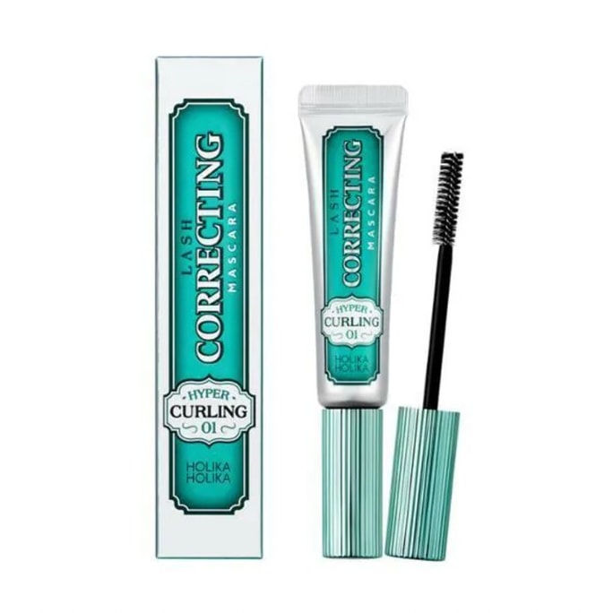 Curling Mascara EX 9ml Waterproof Sweatproof Fiber Extension Natural Look