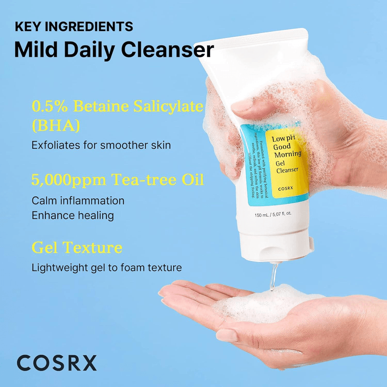 Low Ph Good Morning Gel Cleanser 150 mL 3