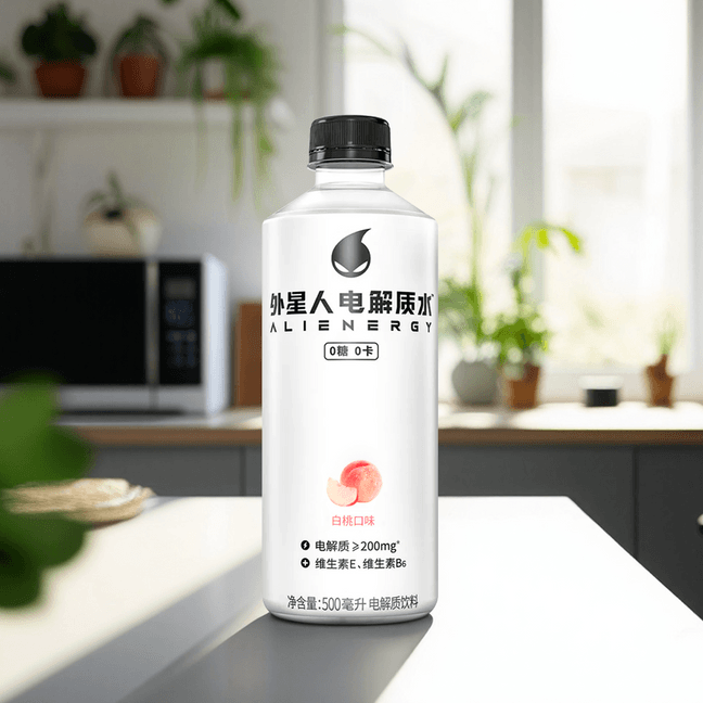 元气森林 外星人电解质水 白桃味 500ml【0糖0卡】