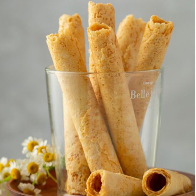 Soy Milk Eggette Rolls (204g) - Rich Dairy & Soy Flavor, Crispy & Non-Greasy, Made with Fresh Soy Milk & Pulp, Non-GMO, Afternoon Tea Snack 5