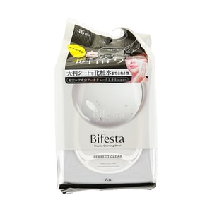 日本MANDOM曼丹 BIFESTA缤若诗 深层清洁卸妆湿巾 46片