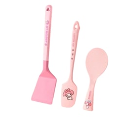 【中国直邮】 Marsica 三丽鸥锅铲饭勺刮铲套装 可爱实用一套搞定  美乐蒂款 三件装