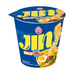 Jin Ramen- Korean Style Instant Cup Noodles , Mild Flavor , 2.29 oz 【BTS Jin】【ARMY】
