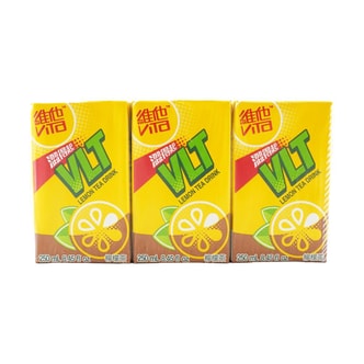 香港VITA維他檸檬茶 250ml*6 盒裝 [新舊版隨機發]