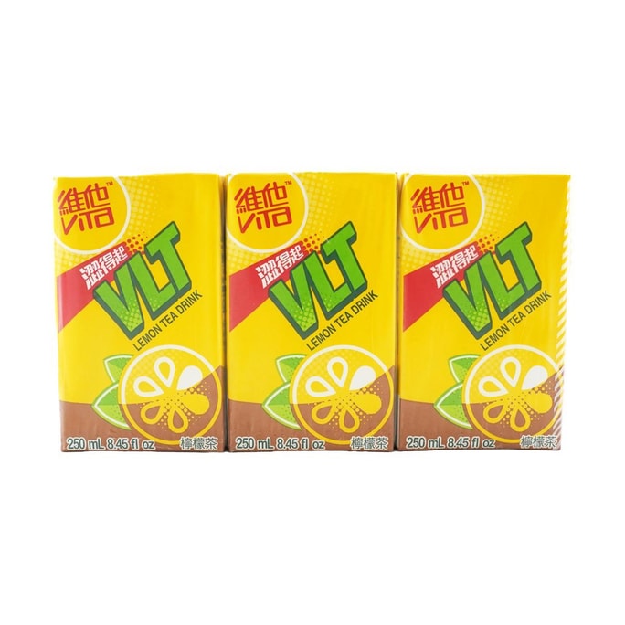 VLT Lemon Tea Drink - 6 Packs* 8.45fl oz,PPackaging May Vary