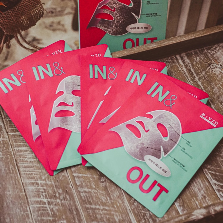 BIVID In & Out Facial Mask Pack, 5pcs - Yami.com