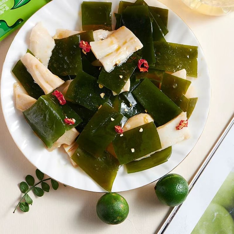 超友味 海带脆笋 酸辣味 精选优质海带 鲜嫩笋尖切片 口口爽脆 回味无穷 140g 5