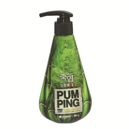 [Taiwan direct mail] Korea push toothpaste (bamboo salt) 285 g / bottle ...