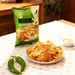 韩国JAYONE 青阳辣椒蛋黄酱味锅巴 60g 【超级美味 值得一试】