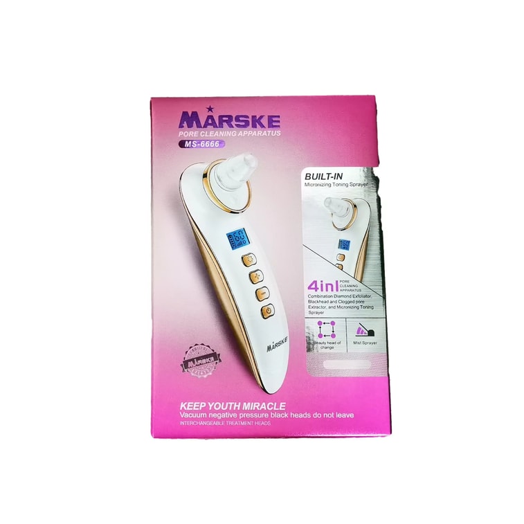 [ディープポアクレンジング] 中国 MARSKE 多機能ブラックヘッドリムーバー スプレー付き (ホワイト) (1個) 4