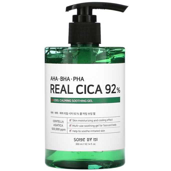 Some By Mi AHA/BHA/PHA Real CICA 92% Cool Calming Soothing Gel 300ml