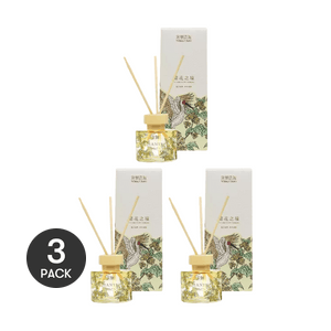 Blooming Flowers Series Flameless Aromatherapy Full Long Gui Rain Floral Wood Box