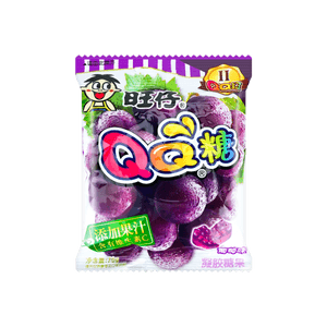 QQ Soft Candy Grape Flavor 70g