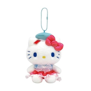【日本直邮】 日本 SANRIO 三丽鸥 夏日水手服系列 毛绒挂件【Hello Kitty】