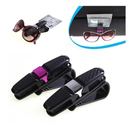 Portable Eyeglasses Clip Purple 1 pc