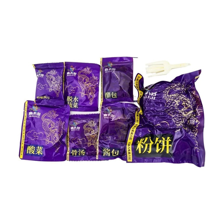 Maluji Pickled Chinese Cabbage Hot And Sour Noodles262g - Yami.com